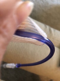 This is how you put the wrap on. 